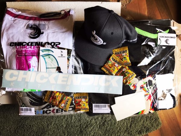 Thanks to chickendickkitesurf for the cool stuff