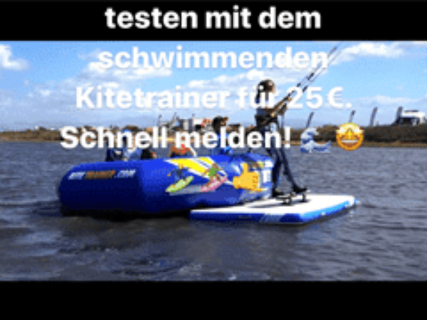 Kiten lernen auf dem Wasser für 25€ am 1.9.19 um Berlin