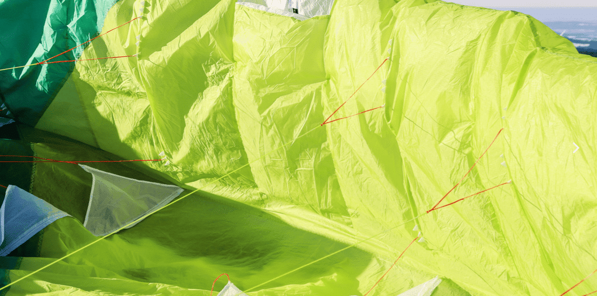 Gin Marabou 2 Single Skin Kite PalmKite + School