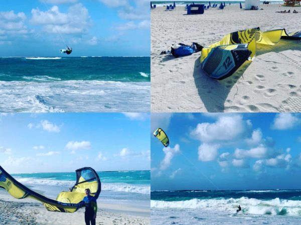 Kiten in Miami und Bahamas