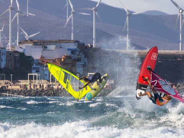 Daida Moreno & Marcilio Browne win 2023 Gran Canaria PWA Windsurfing Grand Slam