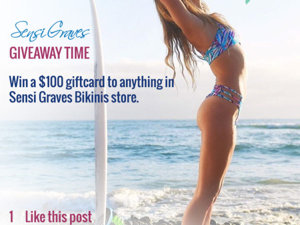 Gewinnen Sie Badebekleidung im Wert von 100 $ mit dem Sensi Graves-Gewinnspiel zum Jahresende