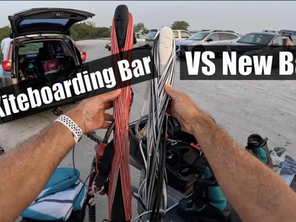 An Old Kiteboarding Control Bar VS A New Bar
